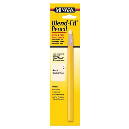 Minwax Wood Color Fill Stick Pencil #2 for Natural & Bleached 110026666